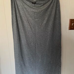Aerie Charcoal Maxi Skirt